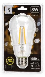 Bec LED ST64 E27/8W/230V 2700K Aigostar