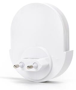 Aigostar - Lumină LED de veghe cu senzor LED/1W/230V oval