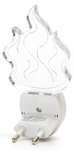 Corp de iluminat LED RGB de veghe cu senzor Aigostar LED/0,5W/230V flacără