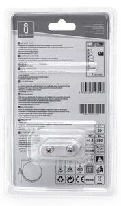 Aigostar - Lumină LED de veghe cu senzor LED/1W/230V 6500K rotund
