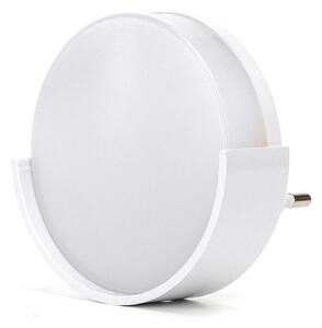 Aigostar - Lumină LED de veghe cu senzor LED/1W/230V 6500K rotund