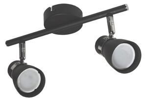 Spot DEZ 2xGU10/30W/230V negru