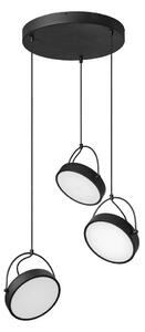 Osram - Lampă suspendată pe cablu LED DECOR PUCK 3xLED/12W/230V CRI 90 negru