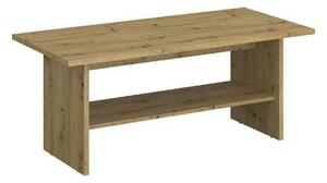 Masuta AYSON, stejar artisan, PAL laminat, 120x57x50 cm