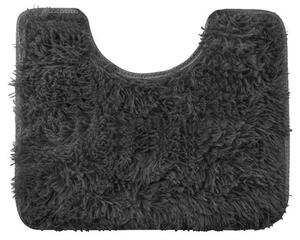 Covoras baie, set 3 piese pufoase, grosime 50 mm, spalare la 30 grade, gri