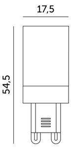 Bec LED G9/4W/230V 6000K