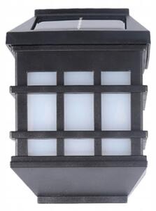 Lampă LED solară de perete cu senzor de amurg, 1,2 V, 600 mAh, IP44