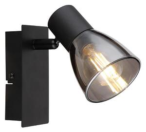 Spot de perete CLAUDE 1xE14/40W/230V negru Globo 54307-1