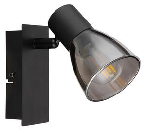 Spot de perete CLAUDE 1xE14/40W/230V negru Globo 54307-1