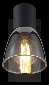 Spot de perete CLAUDE 1xE14/40W/230V negru Globo 54307-1
