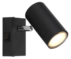Globo 57911-1B - Aplica de perete ROBBY 1xGU10/25W/230V negru