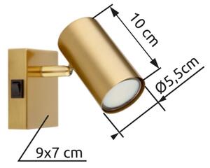 Spot de perete Globo 57911-1GO ROBBY 1xGU10/25W/230V