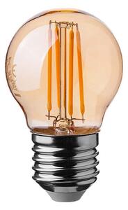 Bec LED FILAMENT AMBER G45 E27/4W/230V 2200K