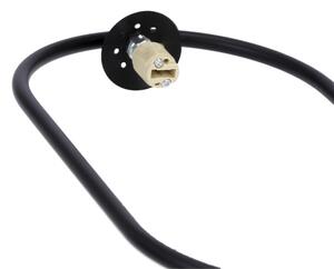 Lustră pe cablu CORDEL 1xG9/28W/230V neagră
