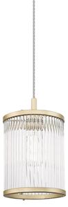 Lustră pe cablu Zuma Line P0528-01F-V6AC SERGIO 1xE14/60W/230V auriu