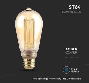 Bec LED FILAMENT ST64 E27/4W/230V 1800K Art Edition