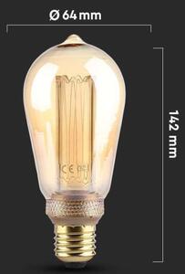 Bec LED FILAMENT ST64 E27/4W/230V 1800K Art Edition