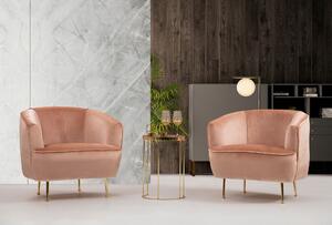 Atelier Del Sofa, Fotoliu Adem roz 83/72/75 cm