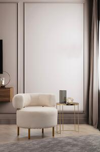 Atelier Del Sofa, Fotoliu Aras alb 76/85/80 cm