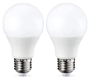 SET 2x bec LED E27/9W/230V 2700K