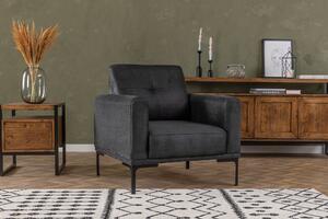 Atelier Del Sofa, Fotoliu Burak antracit 88/86/88 cm