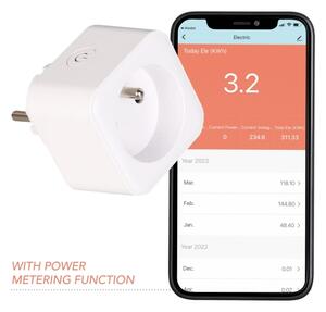 Priză inteligentă NEO LITE 3680W/230V/16A Wi-Fi Tuya Immax NEO 07762L