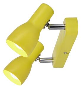 Spot PICARDO 2xE14/40W/230V galben