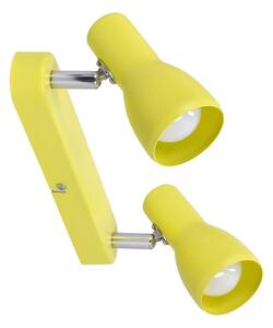 Spot PICARDO 2xE14/40W/230V galben