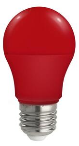 Bec LED A50 E27/4,9W/230V roșu