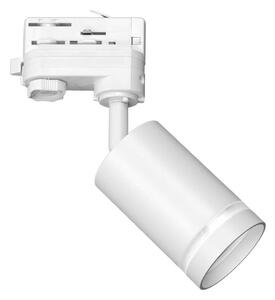 Spot pentru sistem pe șină trifazic PIPE 1xGU10/25W/230V alb