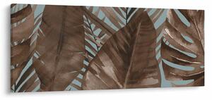 Tablou - Frunze de palmier acvarel (120x50 cm)
