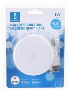 Aigostar - LED Dimabil portable lumină de veghe LED/1W/5V 6500K+ USB
