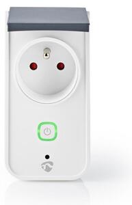 Nedis Wi-FiPO120EWT priză inteligentă exterioară 3680W/TYPE/230V Wi-Fi IP44