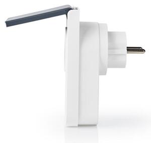 Nedis Wi-FiPO120EWT priză inteligentă exterioară 3680W/TYPE/230V Wi-Fi IP44
