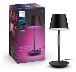 Philips Hue GO lampă LED RGBW, dimabilă, touch, 6,2W, 230V, 2000-6500K, IP54