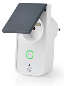 Nedis Wi-FiPO120EWT priză inteligentă exterioară 3680W/TYPE/230V Wi-Fi IP44