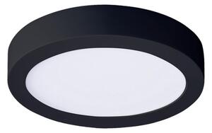 Plafonieră LED/12W/230V 3000/4000/6000K negru rotund Solight WD170-B