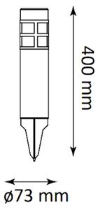 Lampă solară LED MARK LED/1,2V 200 mAh IP44
