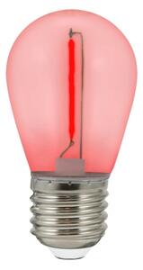 SET 2x LED Bec PARTY E27/0,3W/36V roșu