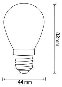 SET 2x LED Bec PARTY E27/0,3W/36V violet