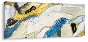 Tablou - Marmură colorată (120x50 cm)
