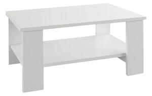 Masuta de cafea BERNARDO, alb, PAL melaminat, 90x55x41 cm