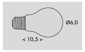 Bec LED RETRO A60 E27/4W/230V 3000K 840lm Ecolite LED4W-RETRO/A60/E27