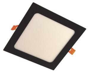 Corp de iluminat LED încastrat GERE LED/12W/230V 4000K negru