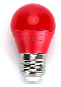 Bec LED G45 E27/4W/230V roșu Aigostar