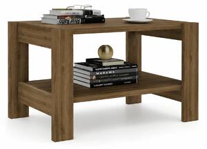 Masuta cafea HERB, nuc, PAL melaminat, 70x50x40 cm