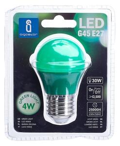 Bec LED G45 E27/4W/230V verde Aigostar