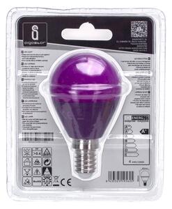 Bec LED G45 E14/4W/230V mov Aigostar