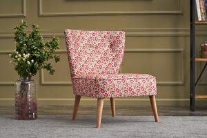 Atelier Del Sofa, Fotoliu fara brate Yagiz multicolor 65/65/80 cm