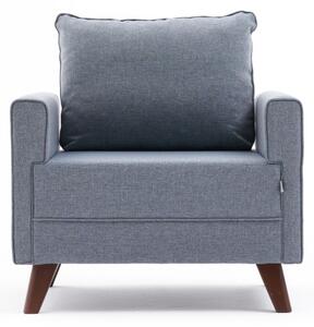 Atelier Del Sofa, Fotoliu Yasin albastru 82/81/85 cm